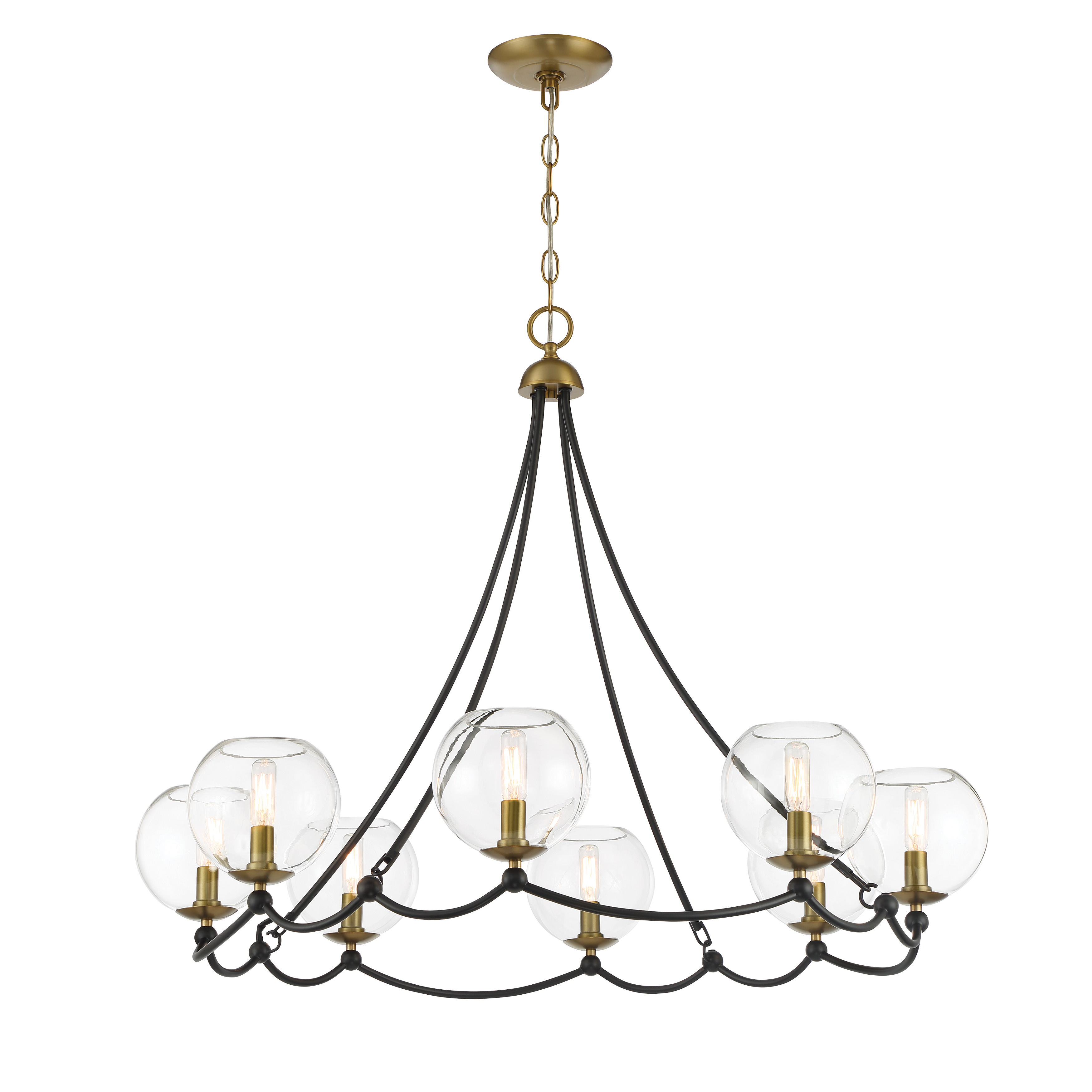 Kearney Park - 8 Light Chandelier