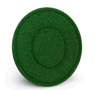 Hillyard, Trident TurfScrub™ Round Floor Pad, 8", Green