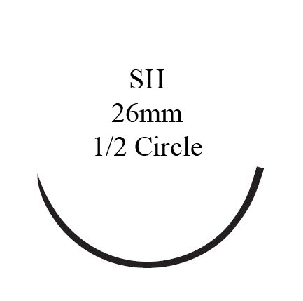 Coated Vicryl Suture with Needle MK 101290