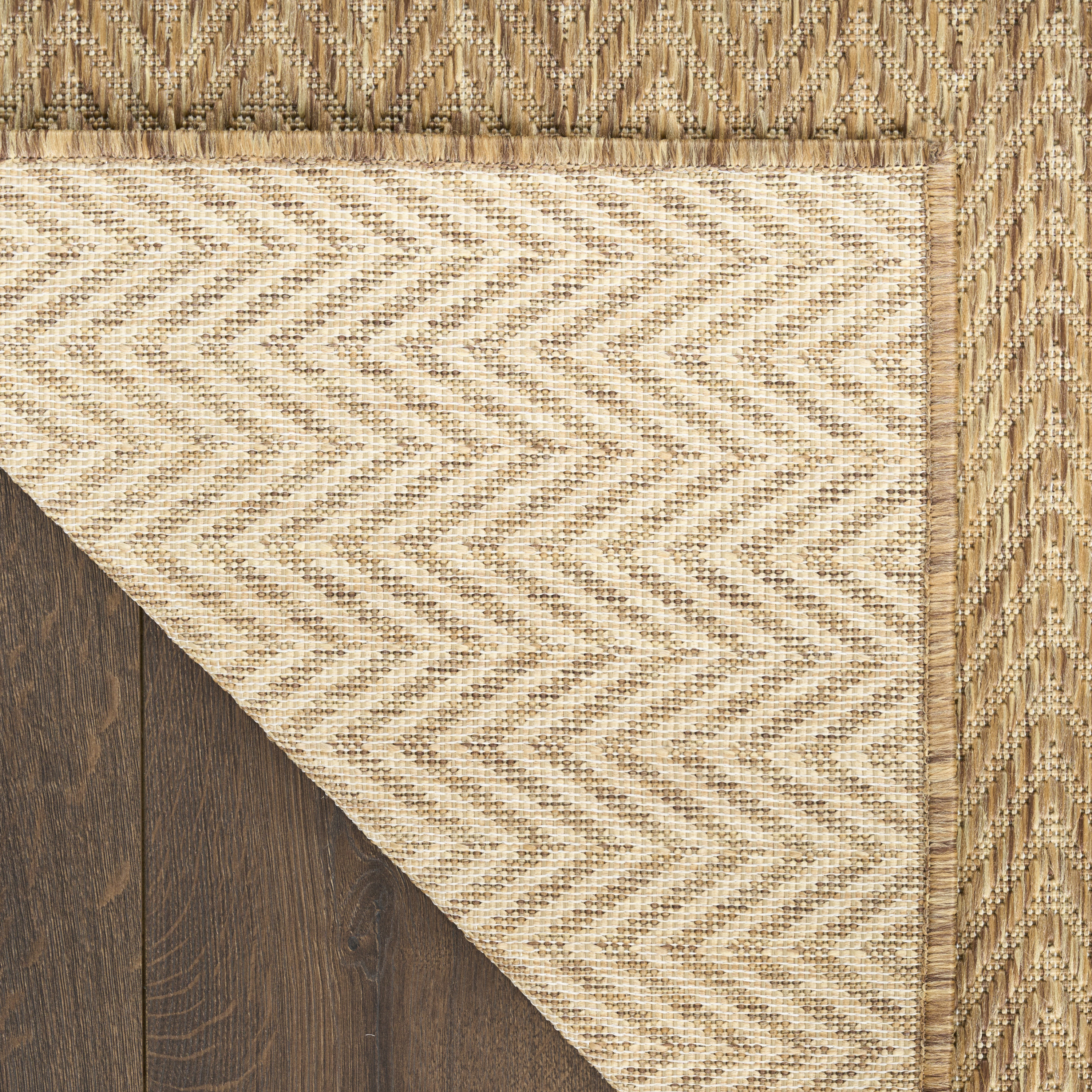 Nourison Horizon Indoor/Outdoor 9' x 12' Natural Modern Rug