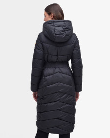 Track Line Quilted Jacket Classic Black