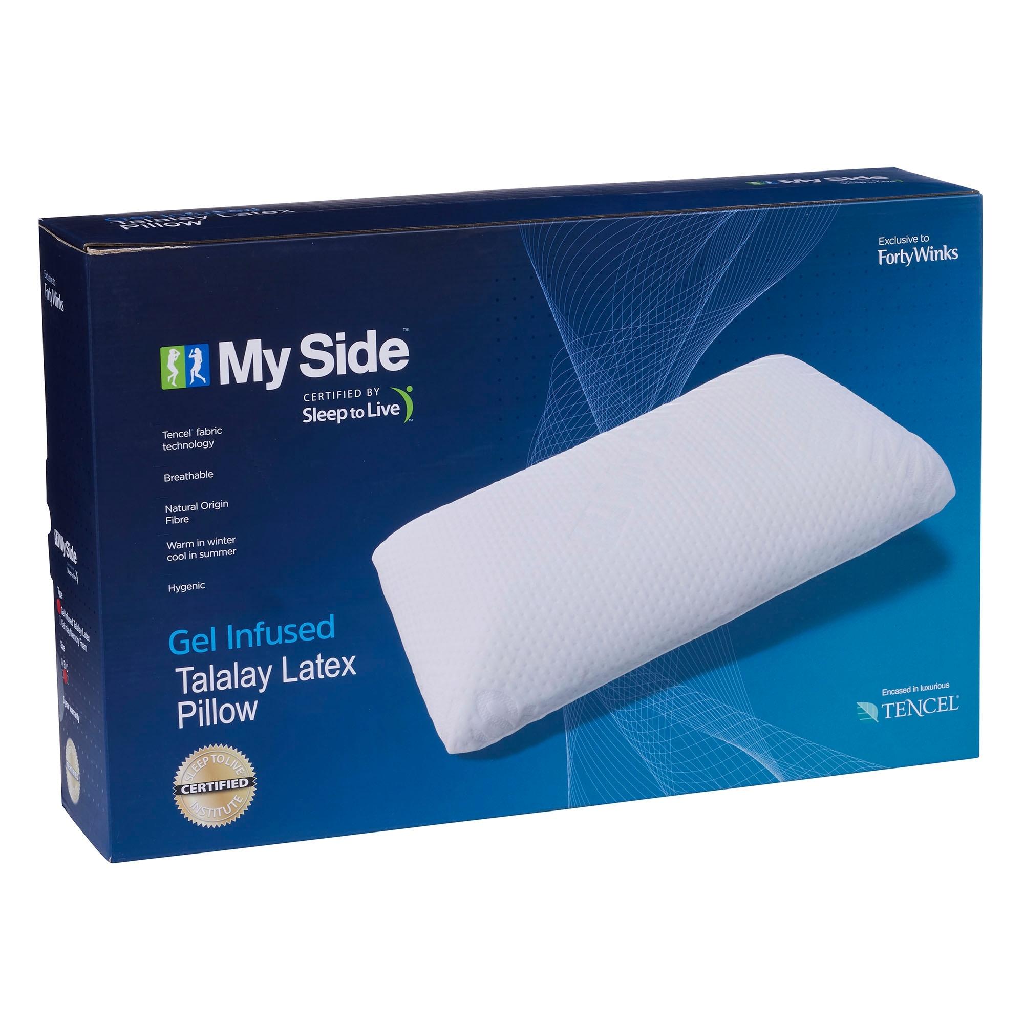 Product image of the  Myside Talalay Latex Pillow from Forty Winks