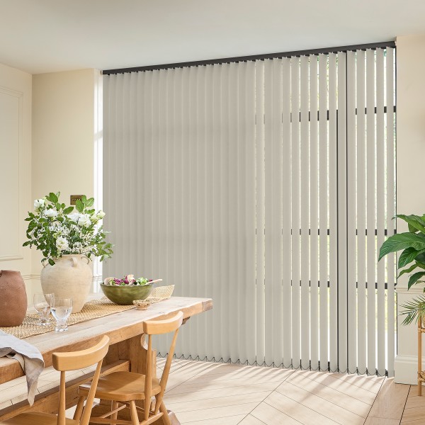 Alaska FR Stone Grey Vertical blind