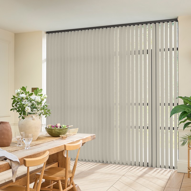 Alaska FR Stone Grey Vertical blind