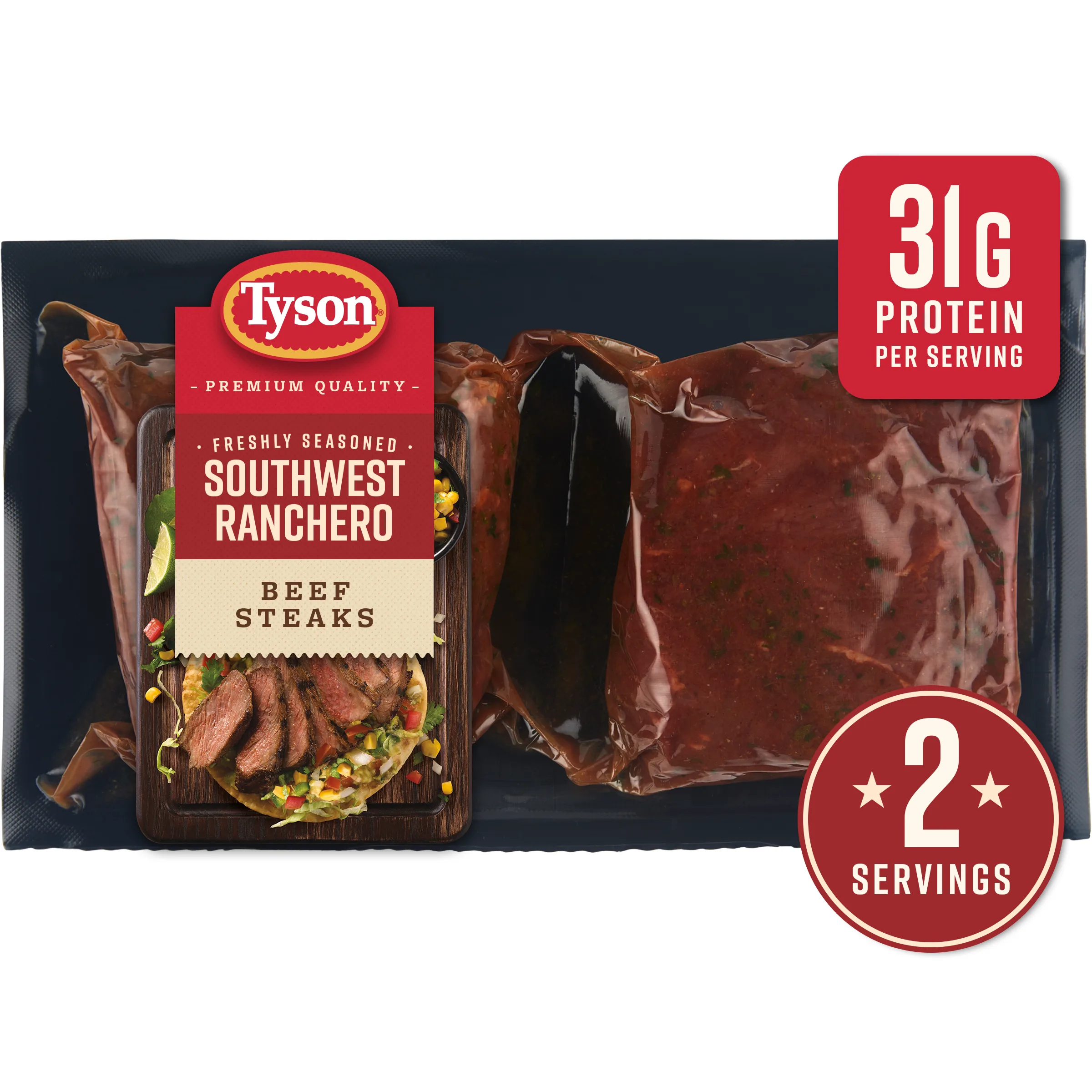 Southwest Ranchero Beef Steaks