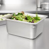 Half-size 6-inch-deep Super Pan 3® stainless steel steam table pan