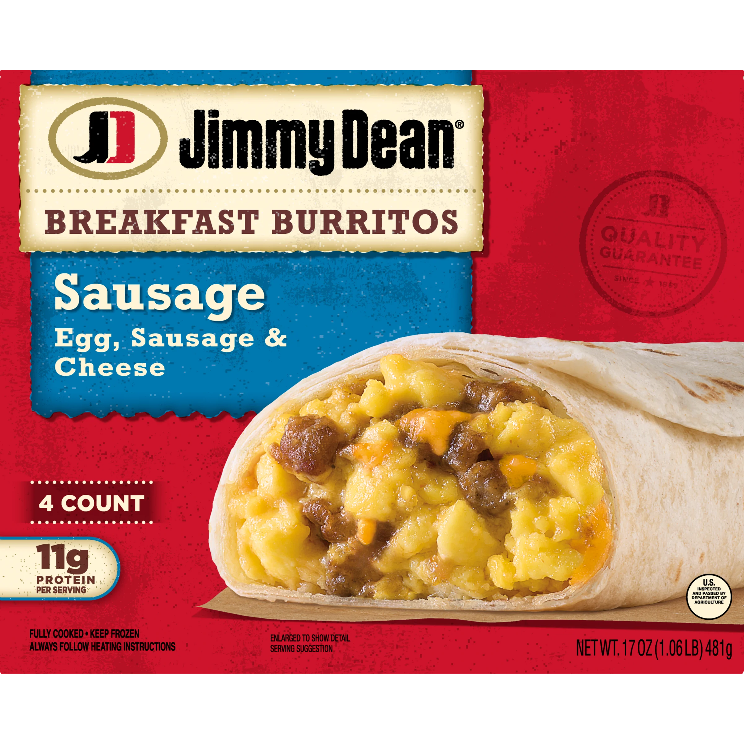 Sausage Breakfast Burritos