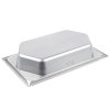 Full-size 4-inch-deep Super Pan® stainless steel super shape hexagon wild pan