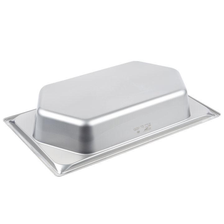 Full-size 4-inch-deep Super Pan® stainless steel super shape hexagon wild pan