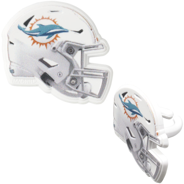 NFL Team Helmet Cupcake Rings