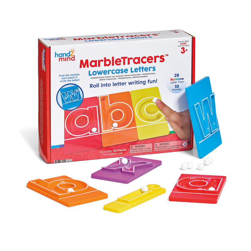MarbleTracers Lowercase Letter Trays