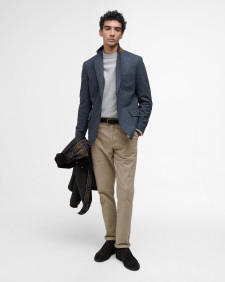 Flannel Jersey Blazer 