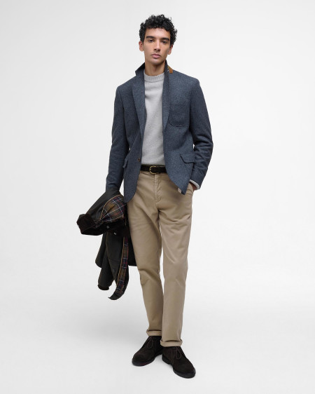 Flannel Jersey Blazer