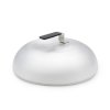 11-inch Wear-Ever® aluminum stir-fry domed cover in natural finish with dipped handle