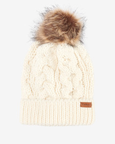 Penshaw Cable-Knit Beanie Cloud