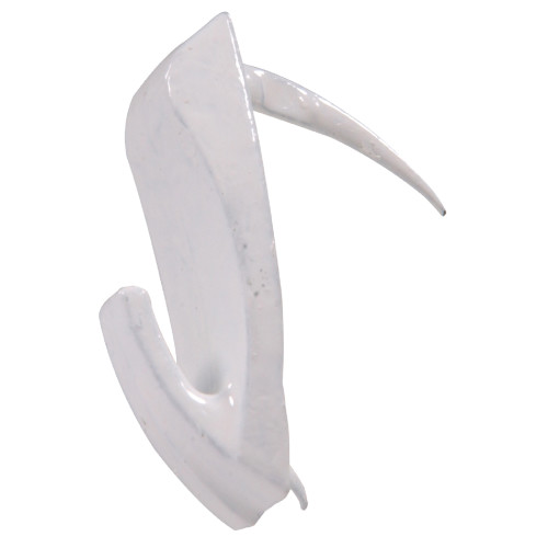 Hillman Small Wall Biter Picture Hangers White finish 30lb Package of 4