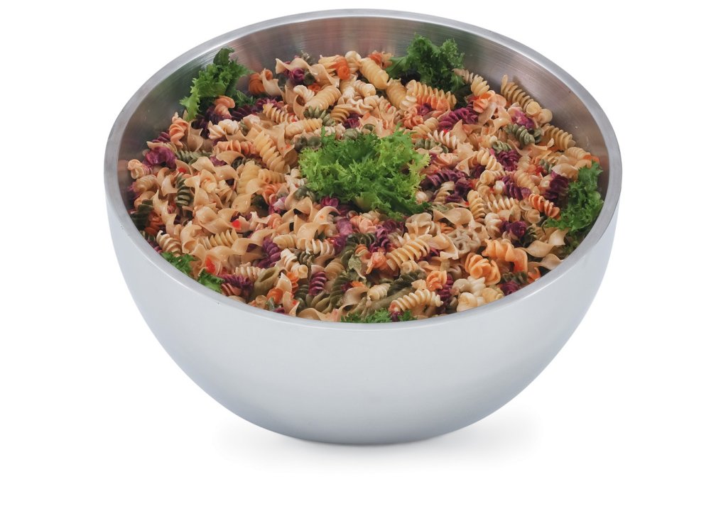 Double-Wall Angled Insulated Display Bowls