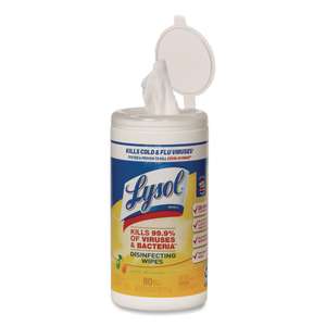 NSN6840017010407, AbilityOne, SKILCRAFT Lysol Disinfecting Wipes,  80 Wipes/Container
