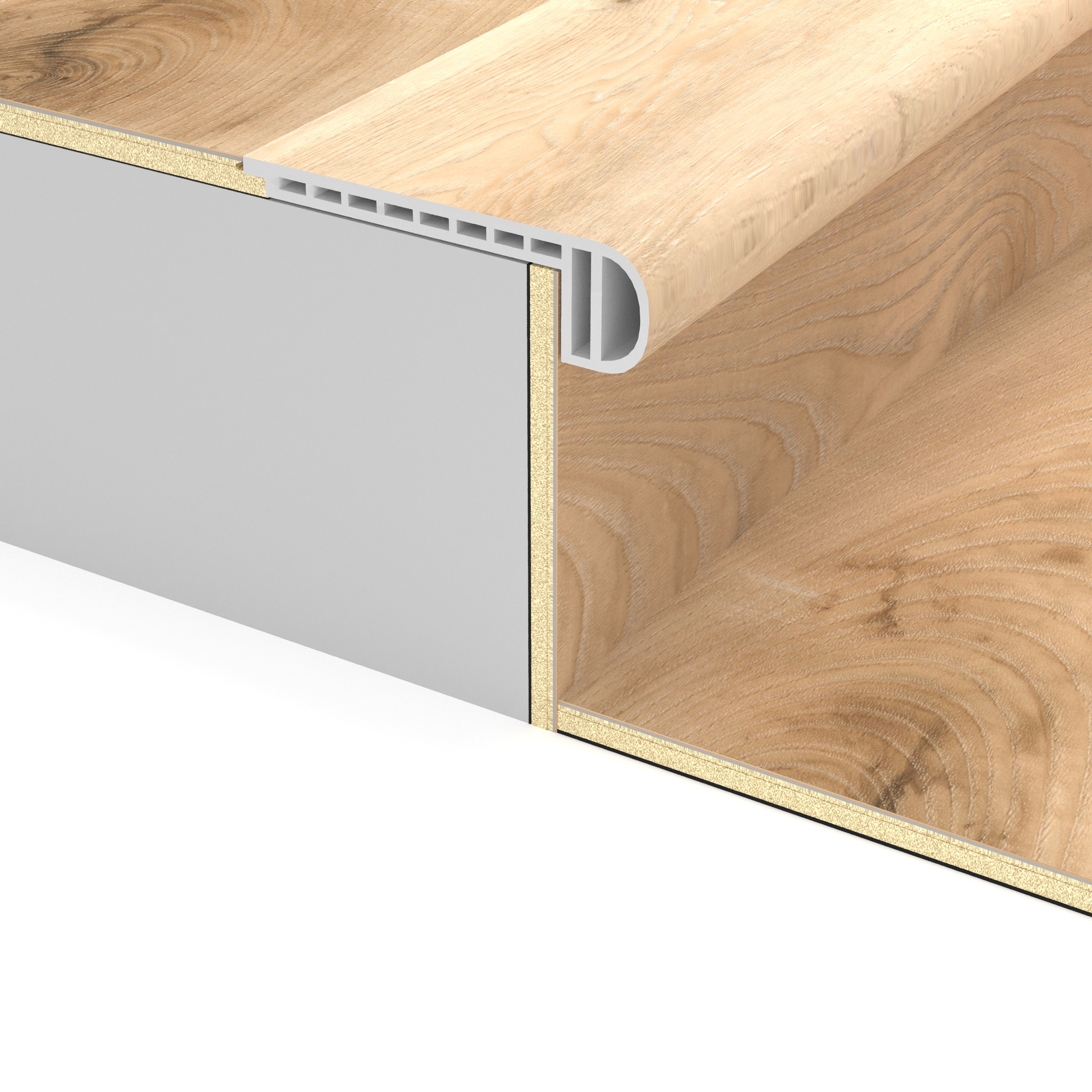 Soft Seaboard Longboards Icons Stair Nosing Flush view 2