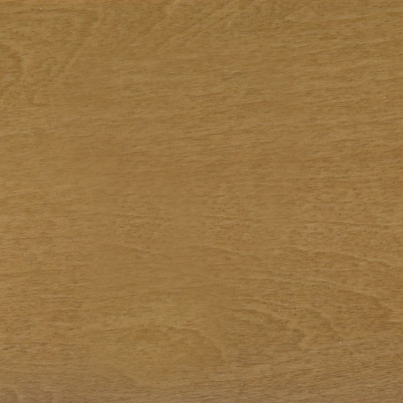 Light-brown plywood panel with subtle horizontal grain and faint knots; lying flat, unvarnished and unadorned, filling the frame under even, diffuse indoor lighting.