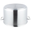 33-quart Intrigue® stainless steel sauce pot in mirror finish