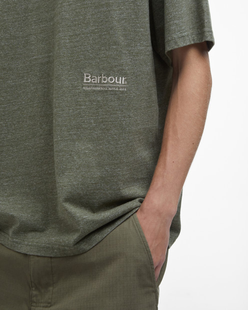 Calton Oversized T-Shirt Burnt Olive