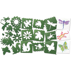 Nature Stencils, Pack of 10