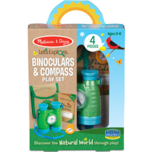 Let's Explore Binoculars & Compass Play Set