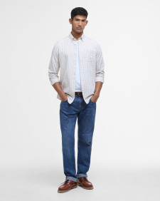 Kanehill Tailored Long-Sleeved Shirt Stone