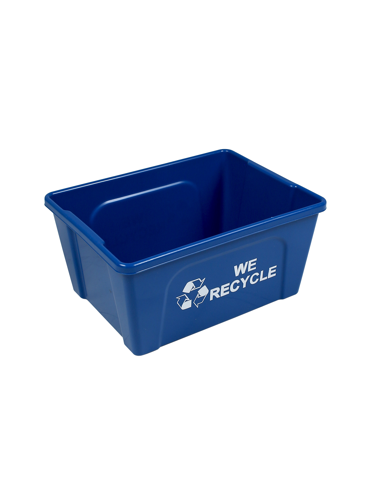 DESKSIDE RECYCLER – Single – Body – We Recycle – Busch Blue