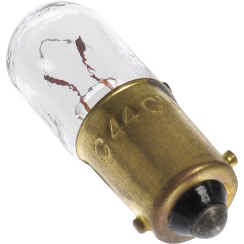 Bayonet Base Bulb for Radio & TV Indicators (6.3V x 0.25 Amp)