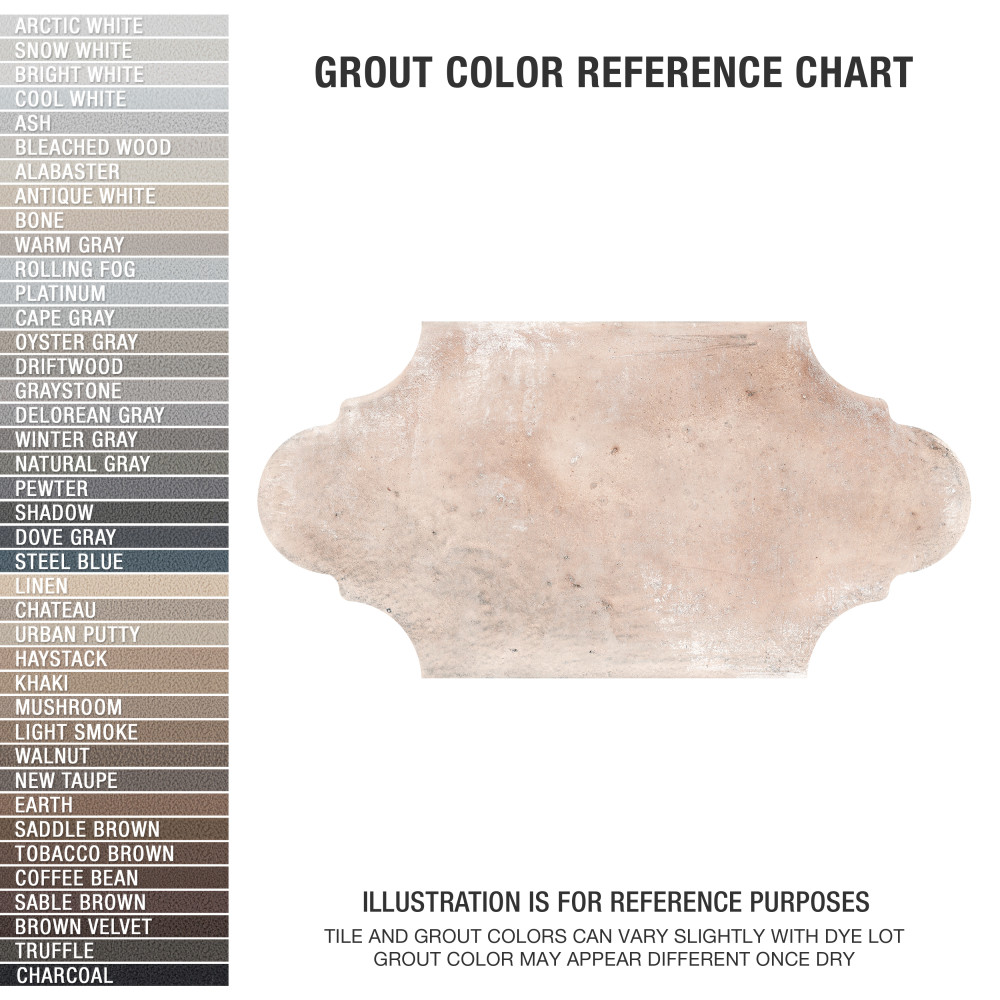 Boheme Provenzal Mix 6-1/4 in. x 12-3/4 in. Porcelain Floor and Wall Tile