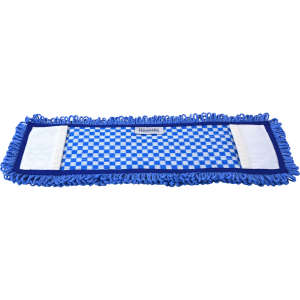 Hillyard, Trident, Premium Looped Microfiber Mesh Pocket Mop, 18"W, Blue