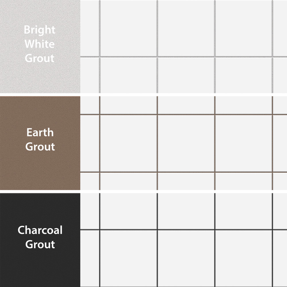 Monocolor Alaska 7-7/8 in. x 7-7/8 in. Ceramic Floor and Wall Tile