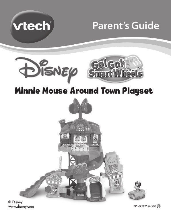 minnie around town playset