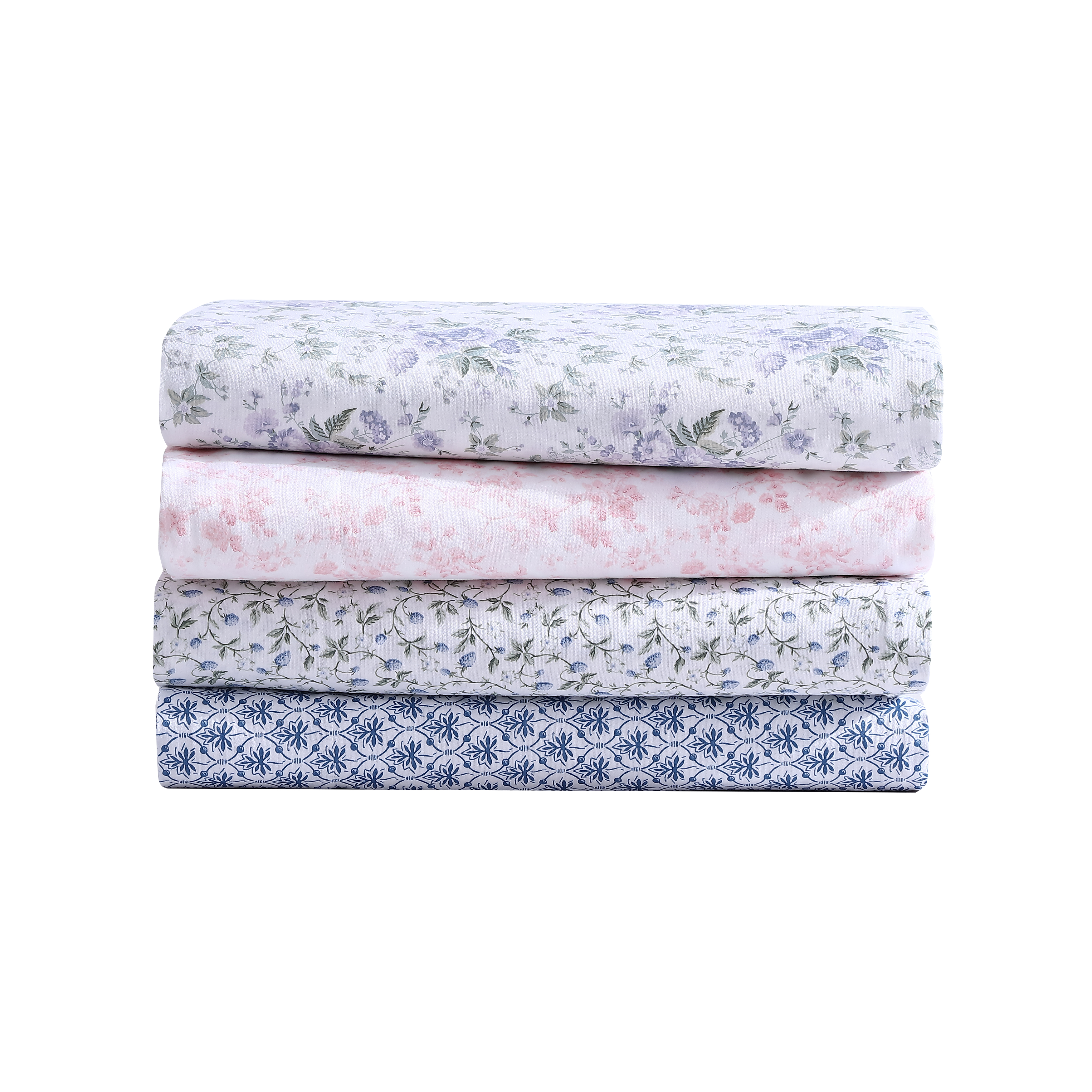 Juego de sábanas Laura Ashley vieira muñeca algodón rosa y blanco - Imagen 12 de 17