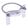 Grounding Clamp, Pipe Clamp, Electro Tinned, Copper, 3.5 to 4 in.