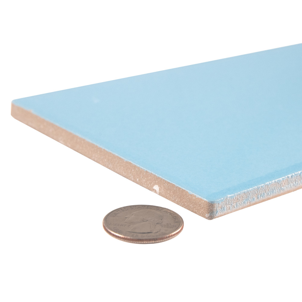 Piscina Glossy Blue with BioTech 4-3/4 in. x 9-5/8 in. Porcelain Floor and Wall Tile