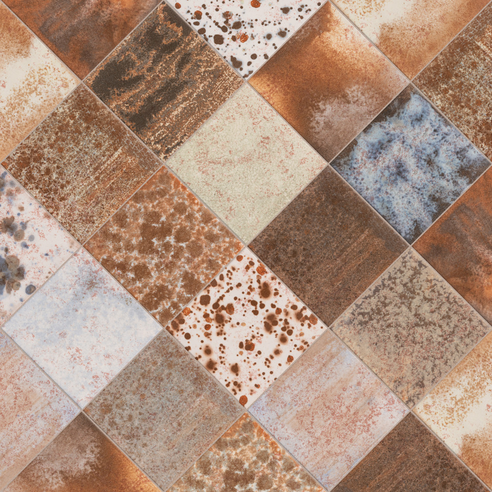 True 7-3/4 in. x 7-3/4 in. Ceramic Floor and Wall Tile