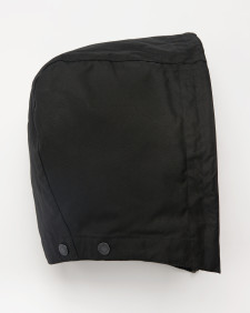 Re-Engineered Hood Black-Oversize Modern Tartan
