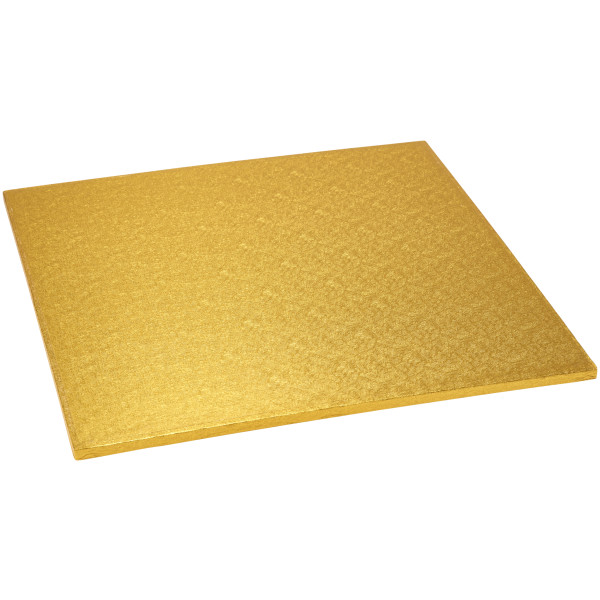 18" Square Gold Foil Cake Board