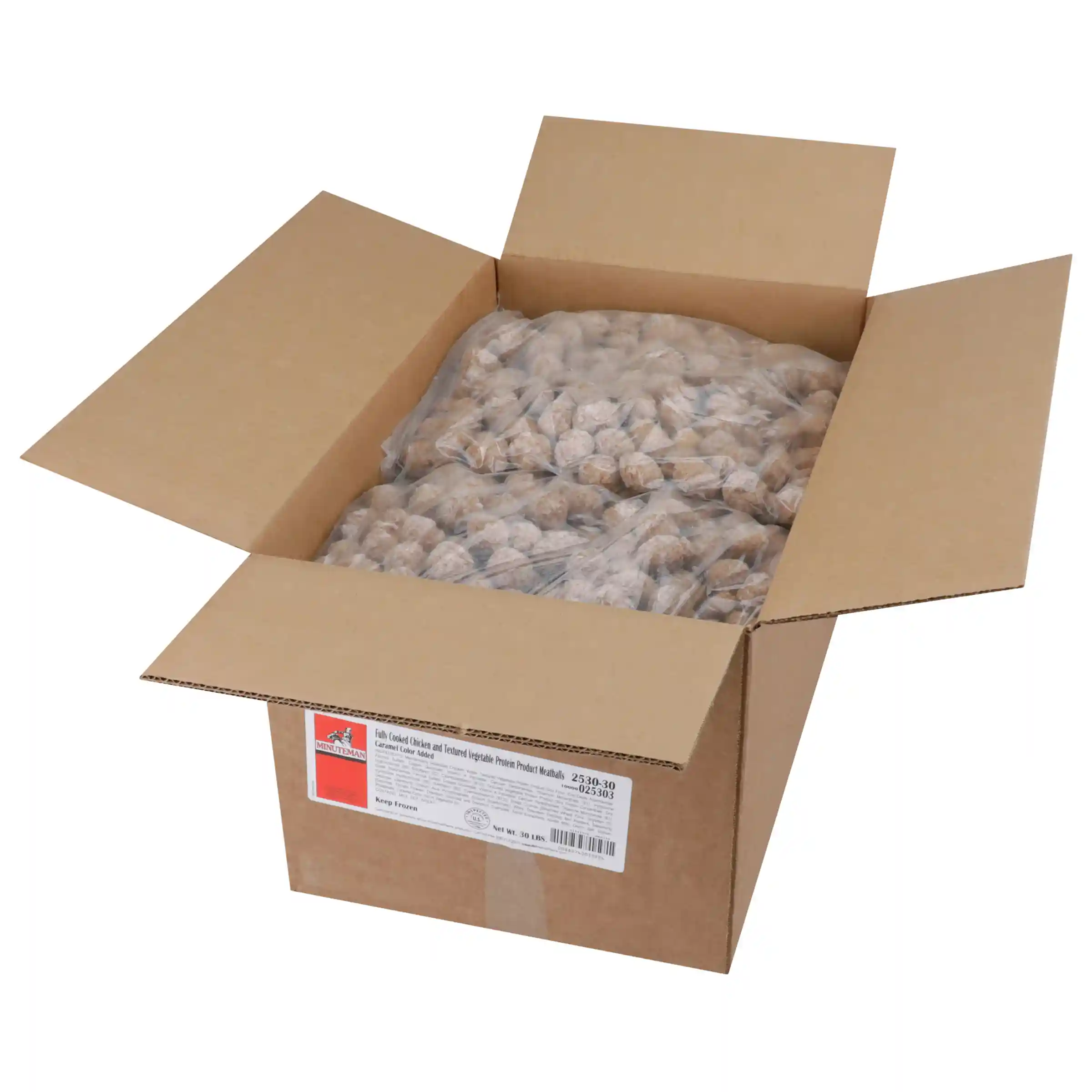 Minuteman™ Charbroil Fully Cooked Chicken Meatballs, 0.5 oz._image_4