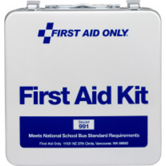 50 Person Unitized Metal Bus First Aid Kit