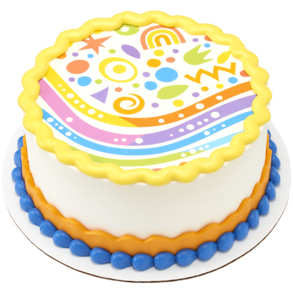 Doodle Zone PhotoCake® Edible Image®