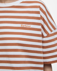 Adria Striped T-Shirt Bran Stripe