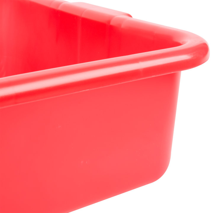5-inch-deep Traex® Color-Mate™ perforated drain box in red