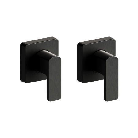 316 Stainless Steel Entrance Mini Lever Set Square Rose