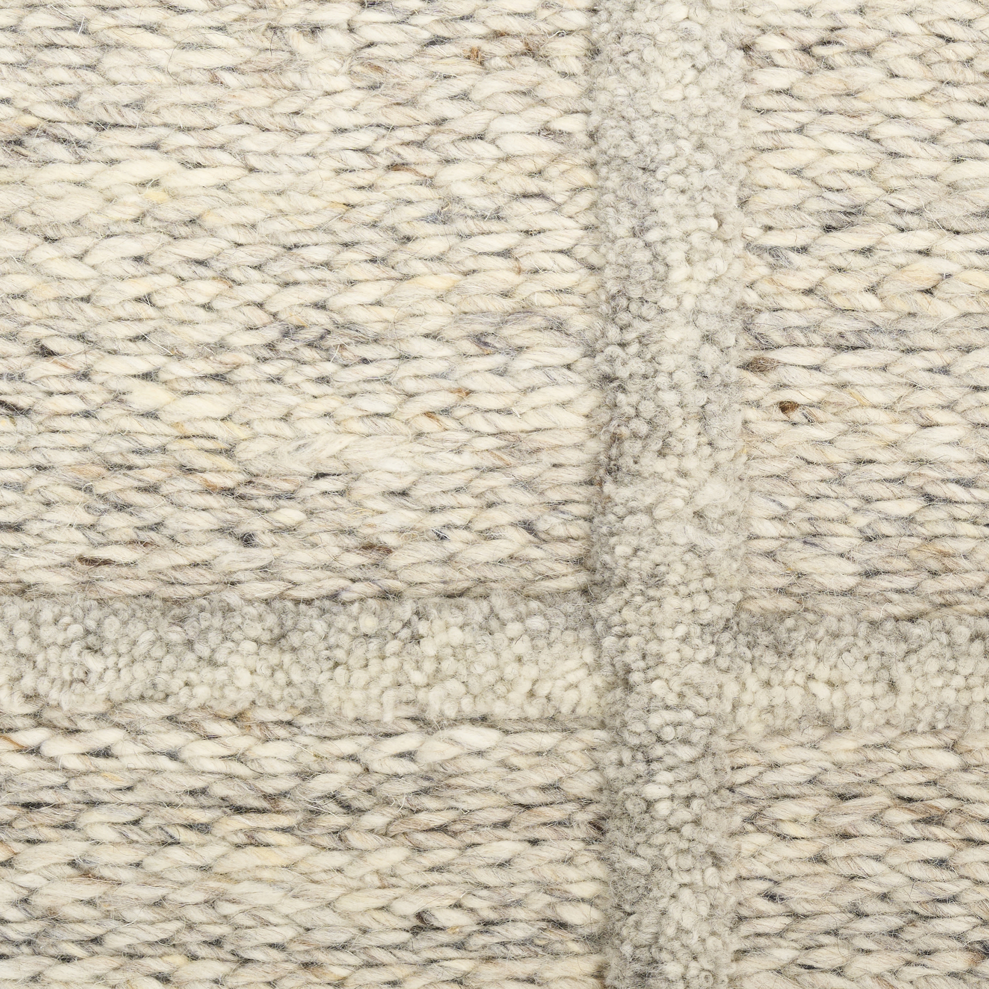 DKNY Pure Framework 8'6" x 11'6" Silver Modern Indoor Rug
