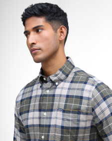 Fortrose Tailored Long-Sleeved Shirt Forest Mist