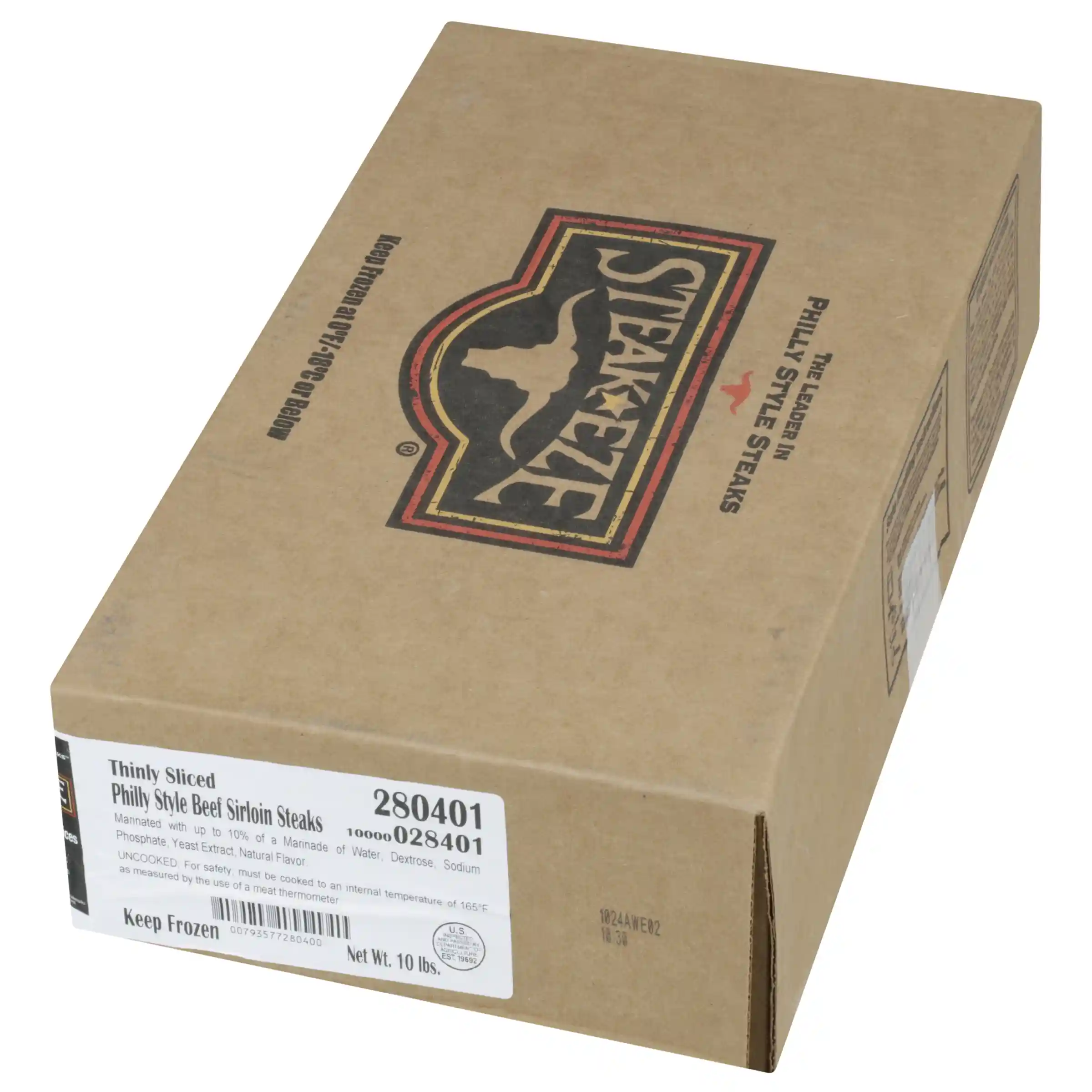 Steak-EZE® Traditional Beef Sirloin Flat Steak, Lightly Marinated, 4 oz_image_5